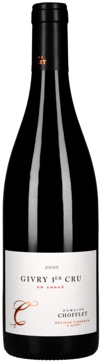 Domaine Chofflet Givry En Choue Premier Cru 2020 Front Bottle Shot