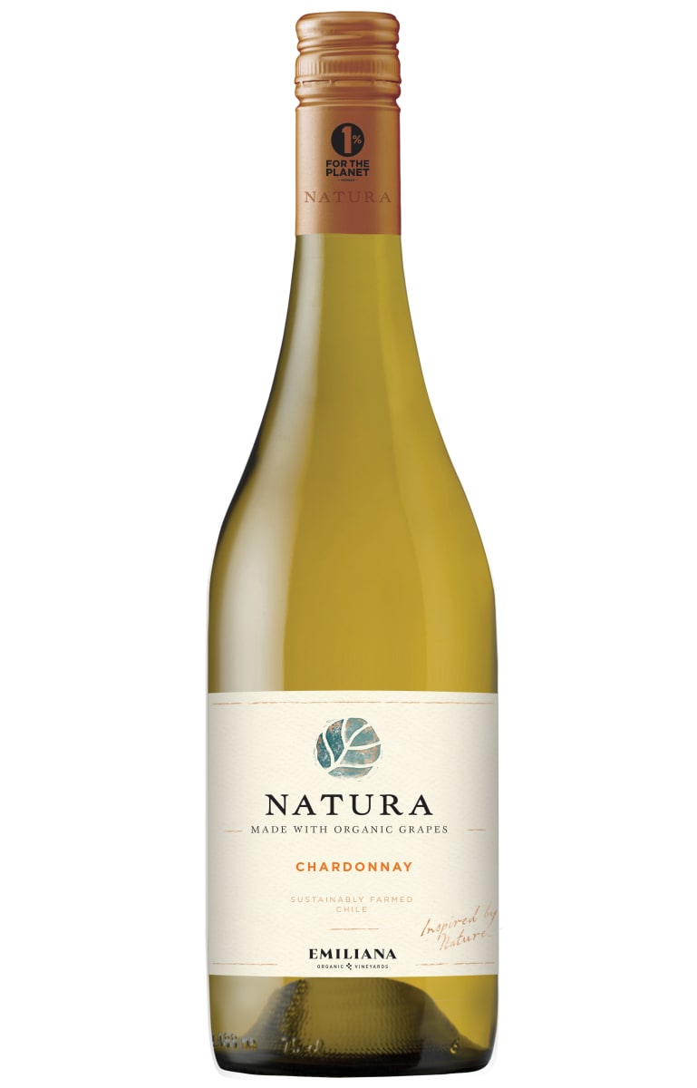 Natura Chardonnay 2023 Front Bottle Shot