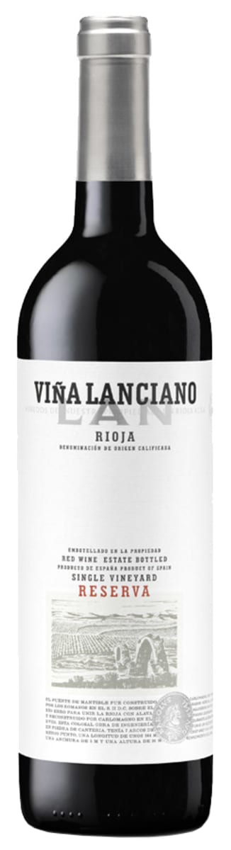 Bodegas Lan Vina Lanciano Reserva 2019 Front Bottle Shot
