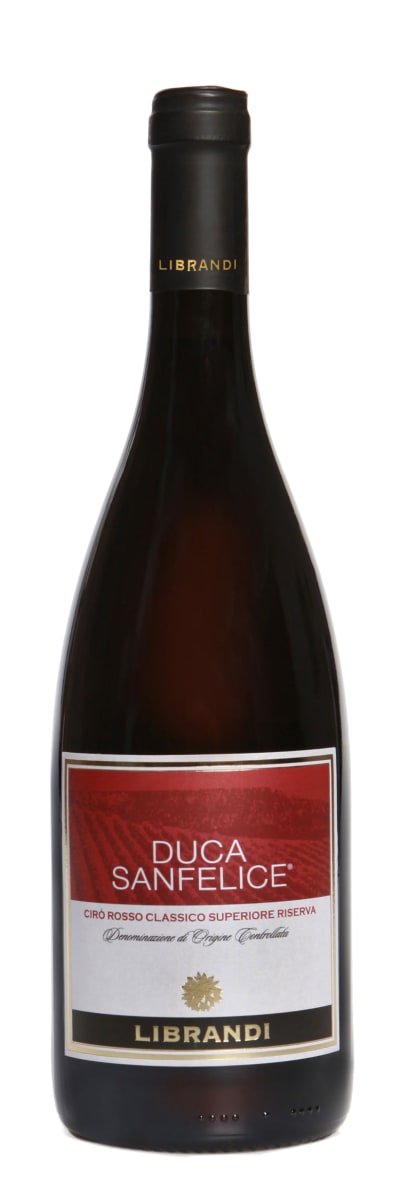 Librandi Duca San Felice Ciro Rosso Gaglioppo Riserva 2015 Front Bottle Shot