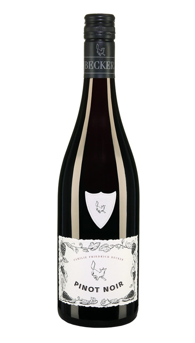 Weingut Friedrich Becker Pfalz Pinot Noir 2021 Front Bottle Shot