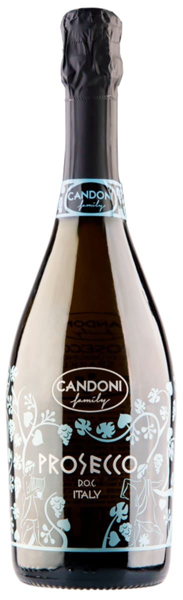 Candoni Prosecco Front Bottle Shot