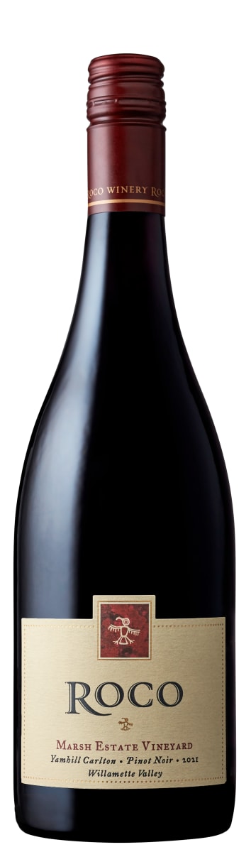 ROCO Marsh Estate Pinot Noir 2021 Front Bottle Shot