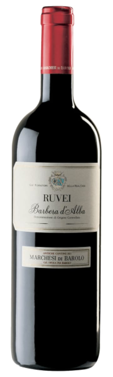 Marchesi di Barolo Barbera d'Alba Ruvei 2022 Front Bottle Shot
