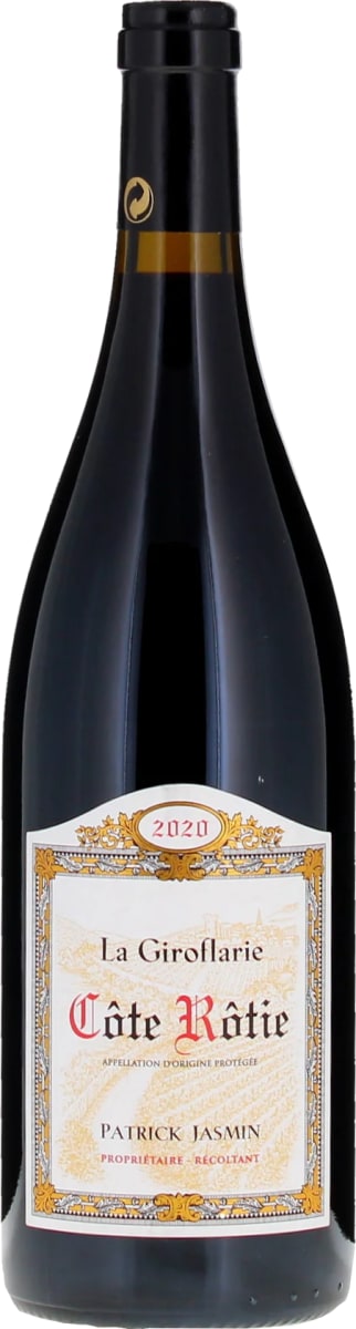 Patrick Jasmin Cote Rotie La Giroflarie 2020 Front Bottle Shot