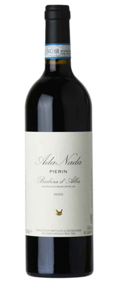 Ada Nada Barbera d'Alba Pierin 2020 Front Bottle Shot