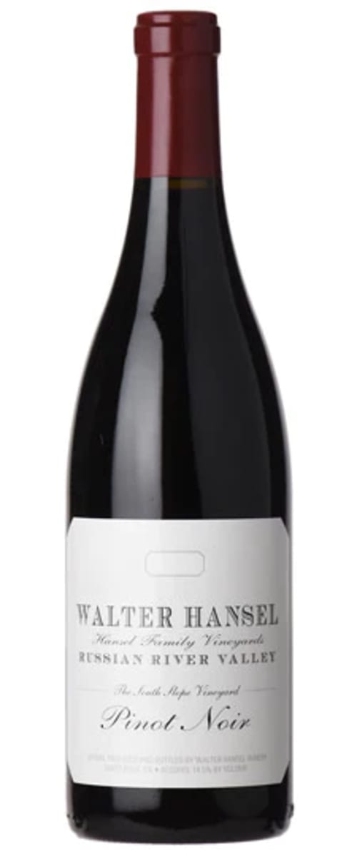 Walter Hansel The South Slope Vineyard Pinot Noir 2022 Front Bottle Shot