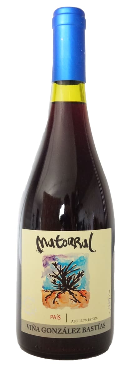 Vina Gonzalez Bastias Matorral 2019 Front Bottle Shot