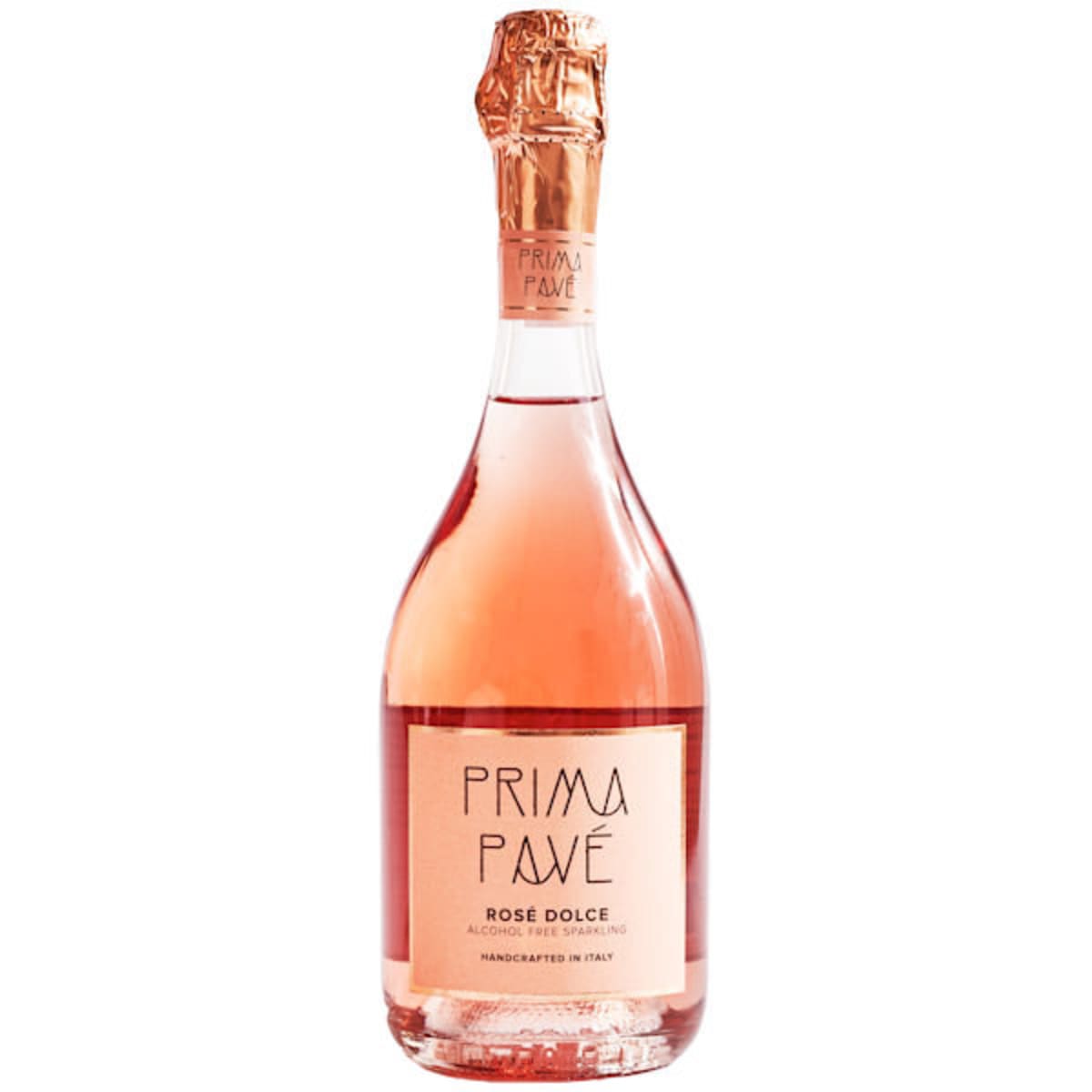 Prima Pave Rose Dolce (Non-Alcoholic) Front Bottle Shot
