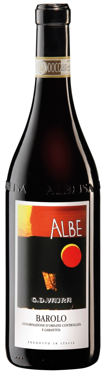 G.D. Vajra Barolo Albe 2020 Front Bottle Shot
