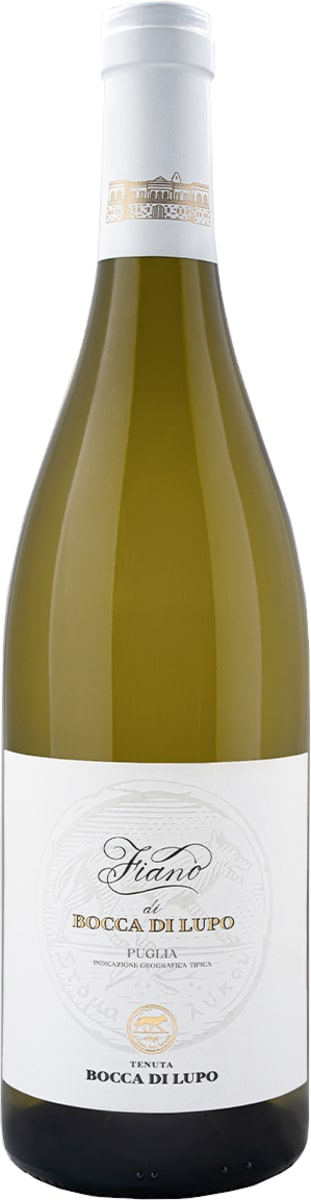 Bocca di Lupo Fiano 2022 Front Bottle Shot