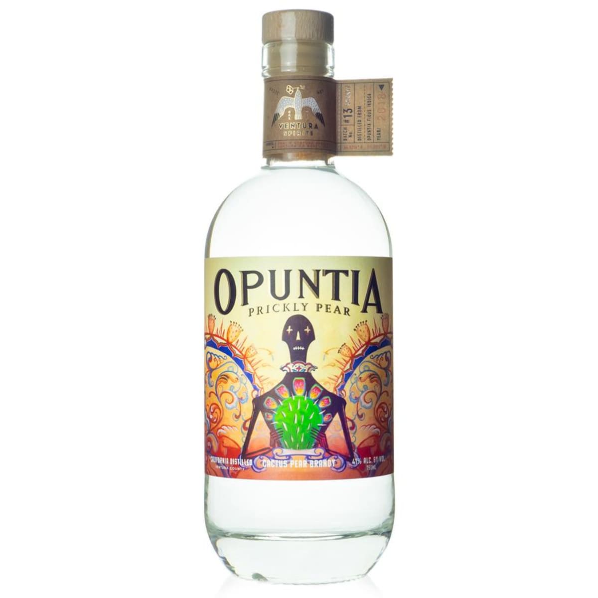 Ventura Spirits Opuntia Prickly Pear Spirit Front Bottle Shot