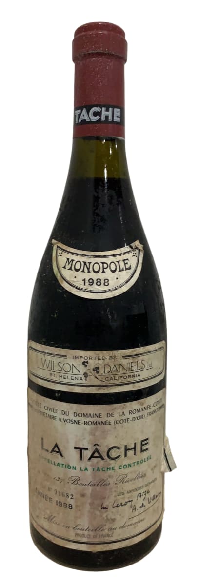 Domaine de la Romanee-Conti La Tache Grand Cru (bin soiled