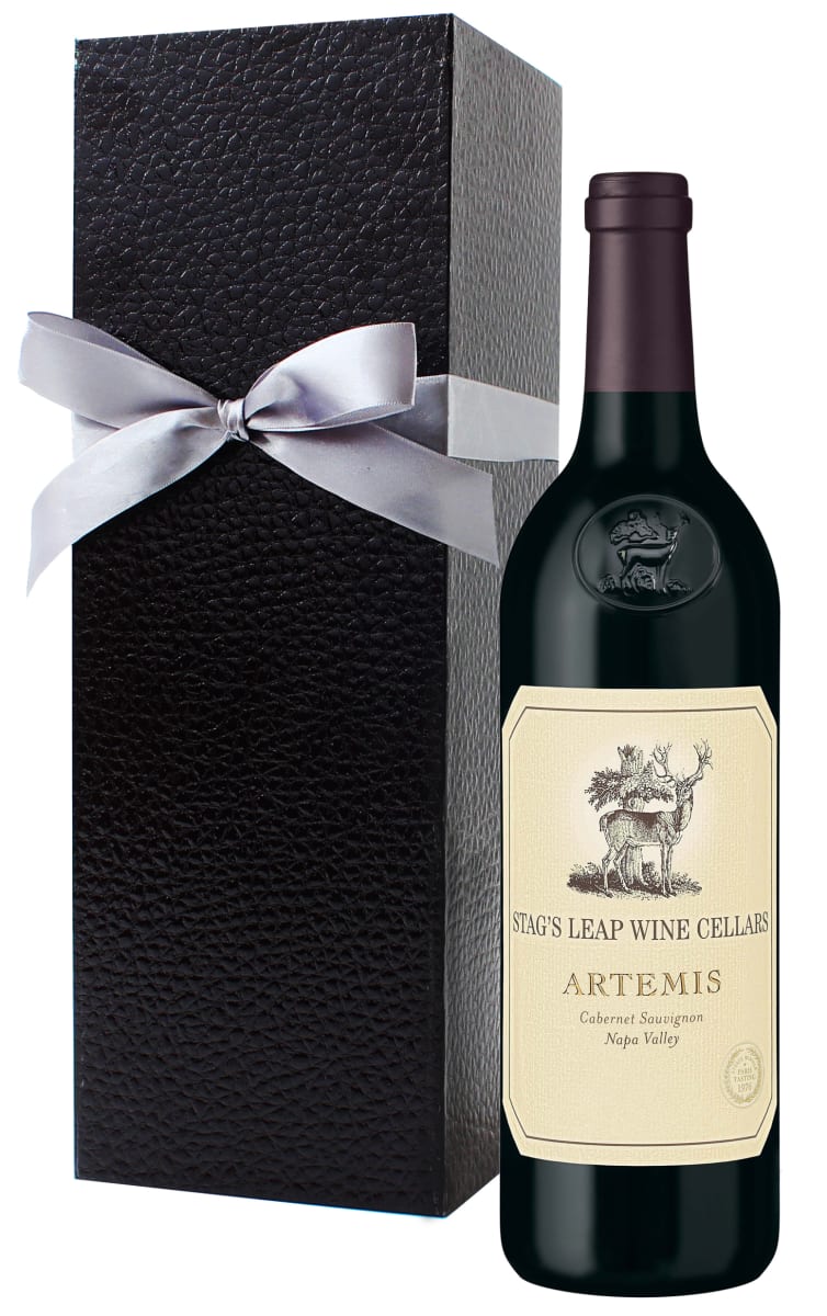 wine.com Stag's Leap Wine Cellars Artemis Cabernet Sauvignon with Black Gift Box Gift Product Image