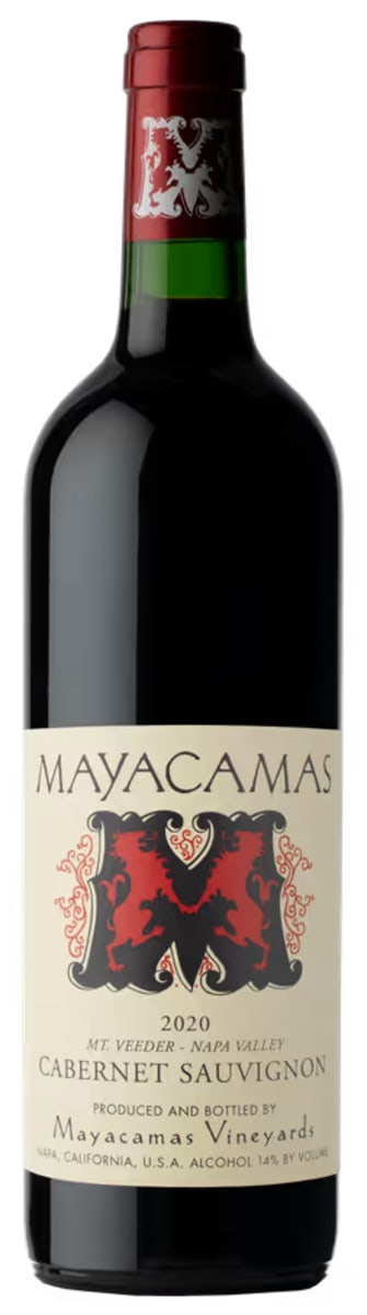Mayacamas Cabernet Sauvignon 2020 Front Bottle Shot