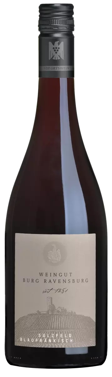 Weingut Burg Ravensburg Sulzfeld Blaufrankisch 2018 Front Bottle Shot