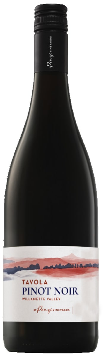 Ponzi Tavola Pinot Noir 2022 Front Bottle Shot