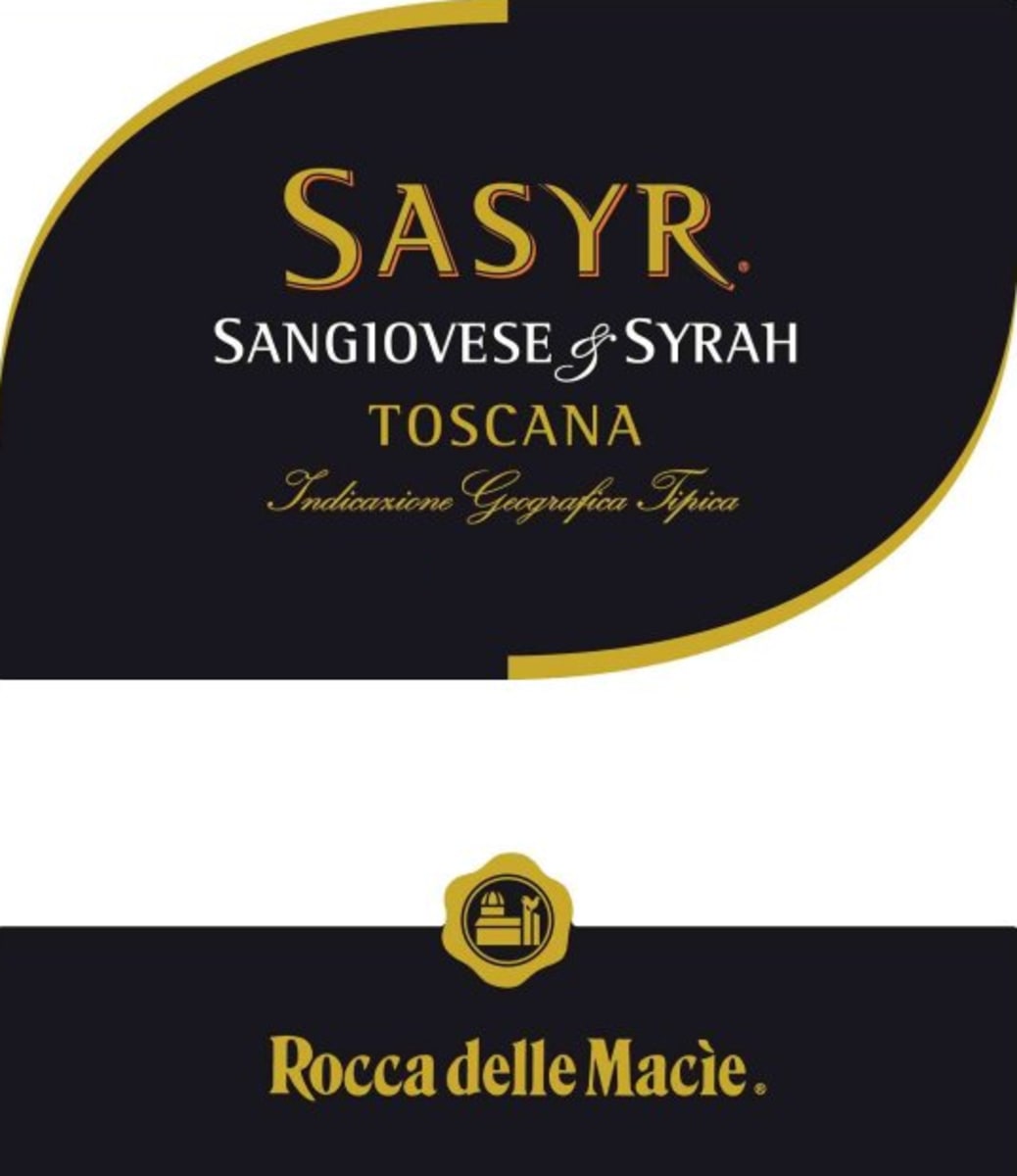 Rocca delle Macie Sasyr 2015 Front Label