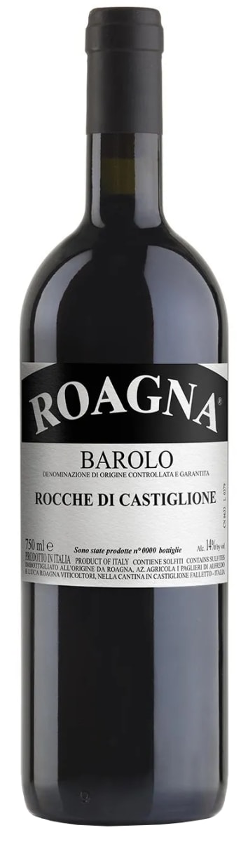 Roagna Barolo Rocche di Castiglione 2018 Front Bottle Shot