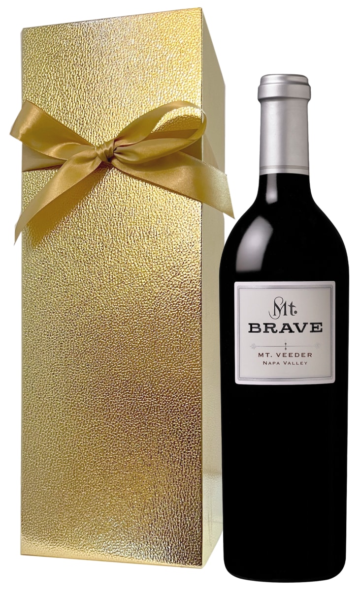 wine.com Mt. Brave Cabernet Sauvignon with Gold Gift Box Gift Product Image