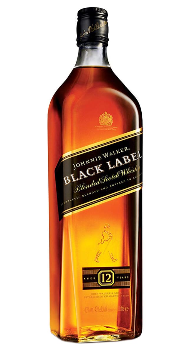Johnnie Walker 12 Year Black Label Blended Scotch Whisky