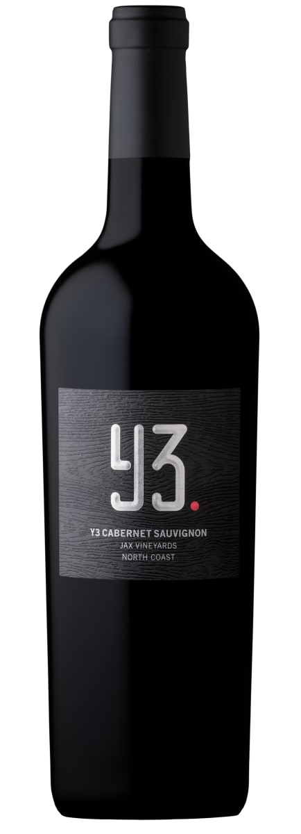 Jax Vineyards Y3 Cabernet Sauvignon 2022 Front Bottle Shot