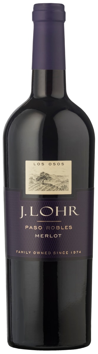 J. Lohr Estates Los Osos Merlot 2022 Front Bottle Shot