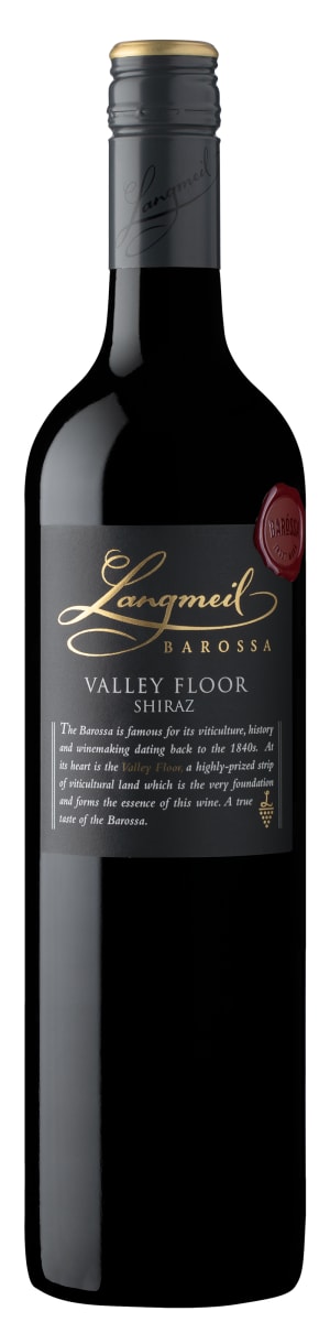 Langmeil Valley Floor Shiraz 2019 Front Bottle Shot