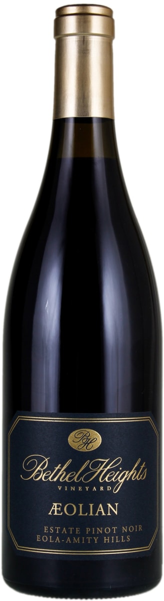 Bethel Heights Aeolian Pinot Noir 2022 Front Bottle Shot