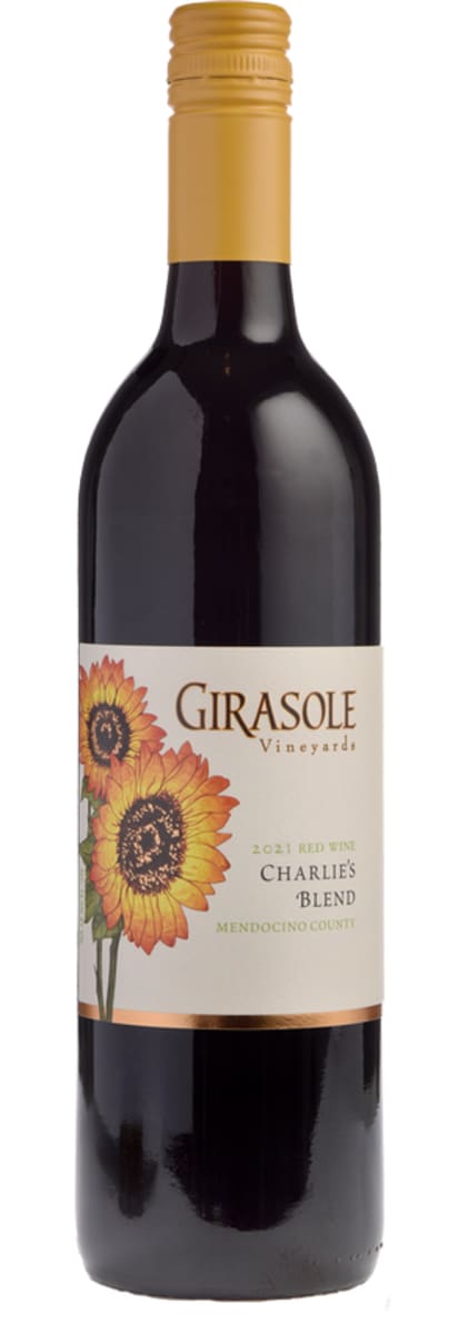 Girasole Vineyards Charlie's Blend 2021 Front Bottle Shot