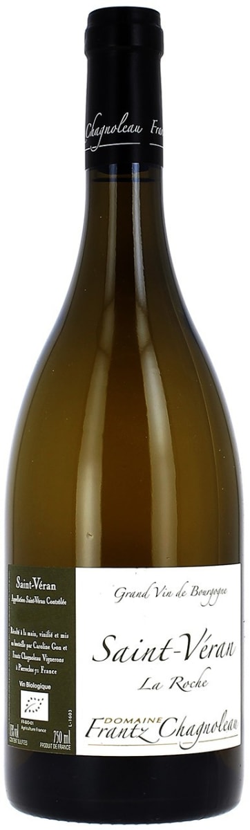 Domaine Frantz Chagnoleau Saint-Veran La Roche 2021 Front Bottle Shot