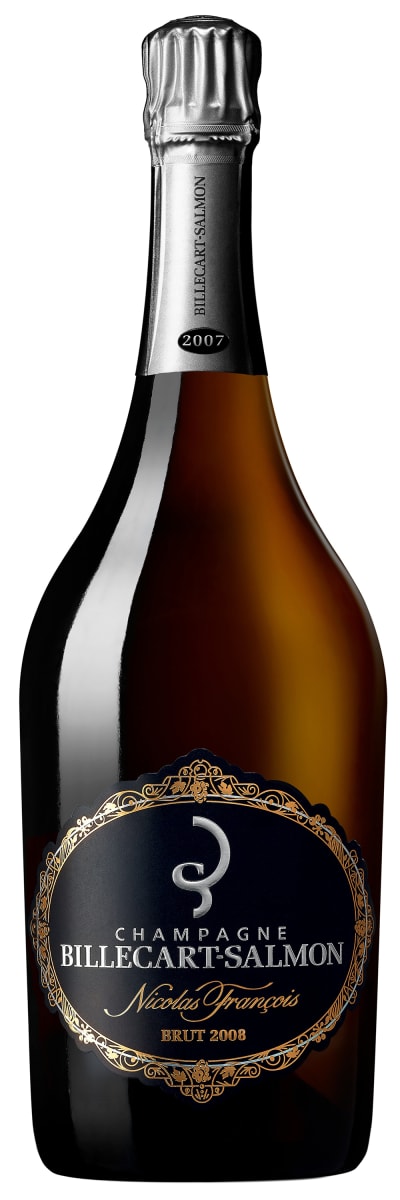 Billecart-Salmon Cuvee Nicolas Francois Brut (1.5 Liter Magnum) 2008 Front Bottle Shot