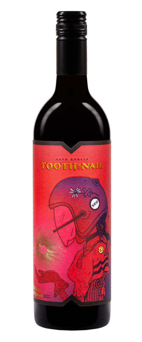 Tooth & Nail Cabernet Sauvignon 2022 Front Bottle Shot