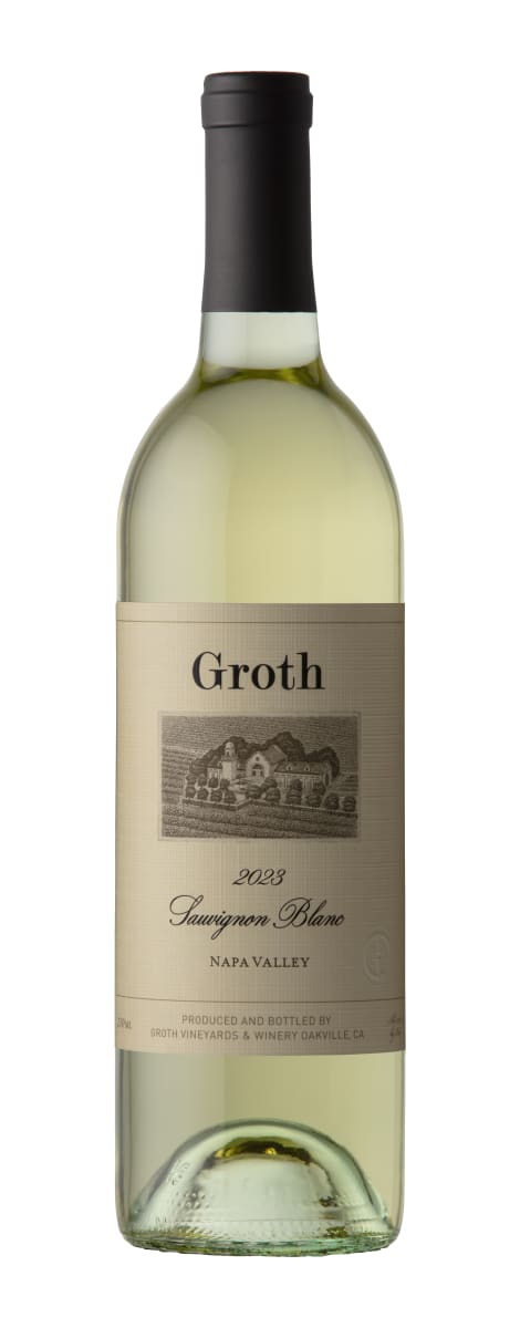 Groth Napa Valley Sauvignon Blanc 2023 Front Bottle Shot