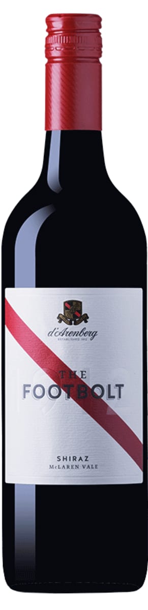 d'Arenberg The Footbolt Shiraz 2020 Front Bottle Shot