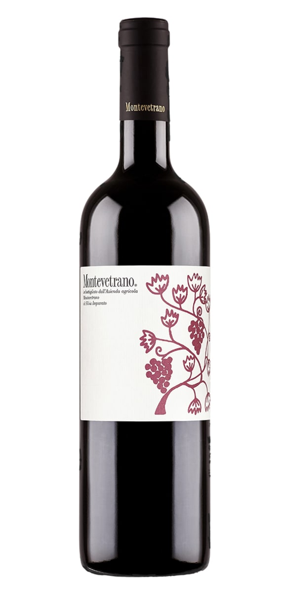 Montevetrano Rosso 2019 Front Bottle Shot