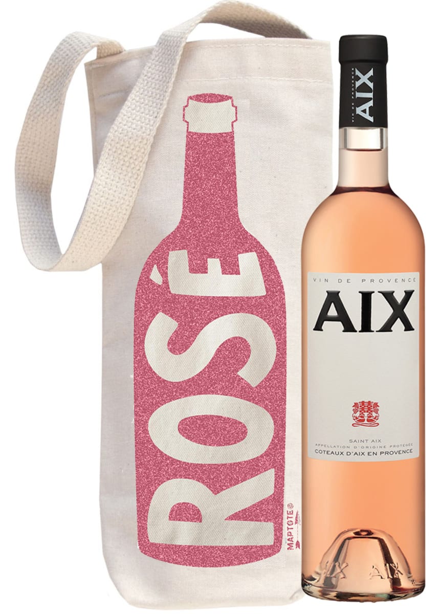 wine.com Rose & Canvas Wine Tote Gift Product Image