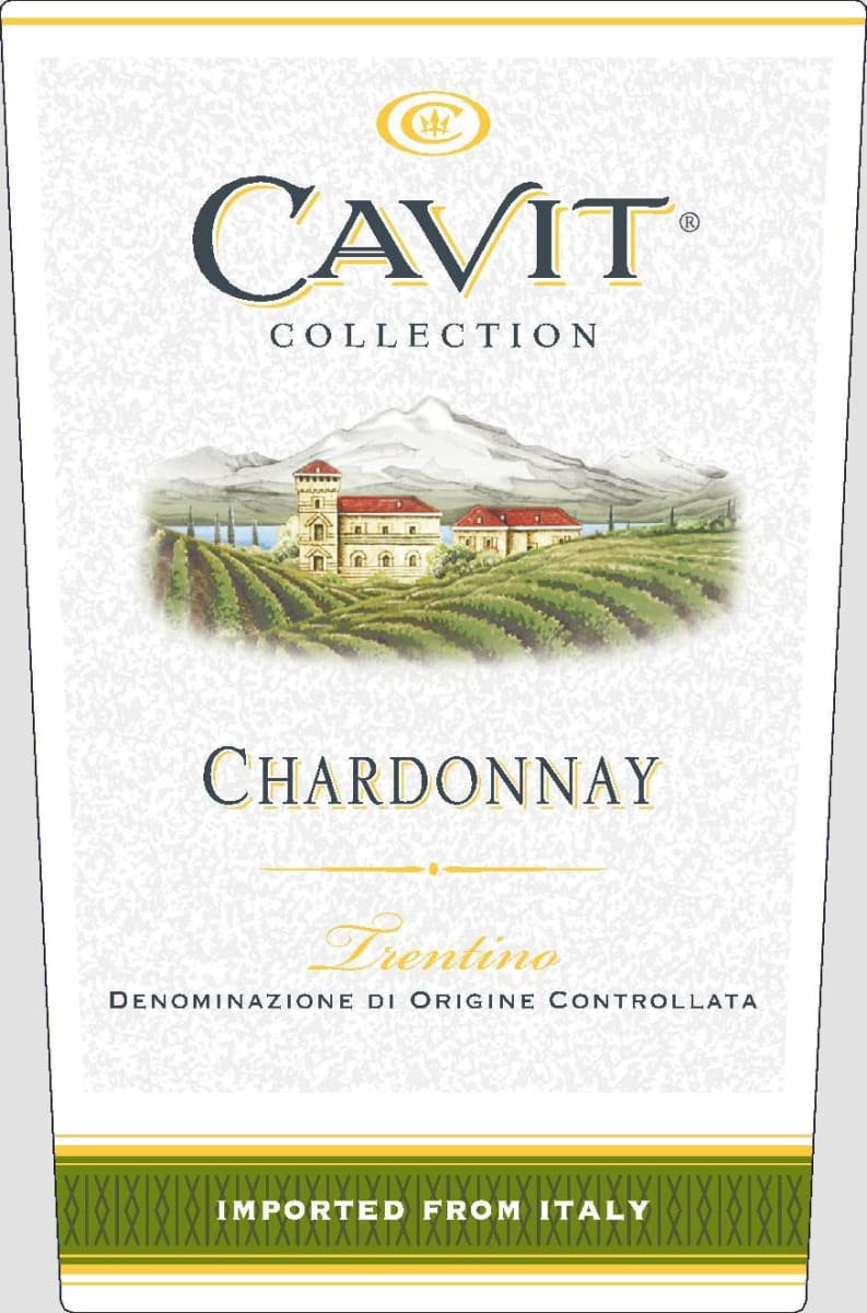 Cavit Trentino Chardonnay 2011 Front Label
