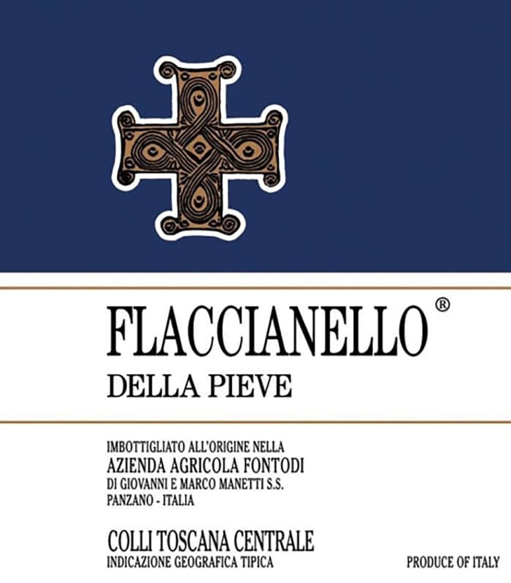 Fontodi Flaccianello della Pieve (3 Liter Bottle) 2021 Front Label