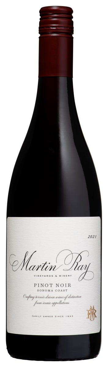 【12本】マーティンレイ　ピノ・ノワール　ソノマコースト2021 Martin Ray Sonoma Coast Pinot Noir 2021 | Wine.com