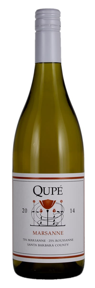 Qupe Marsanne 2014 Front Bottle Shot