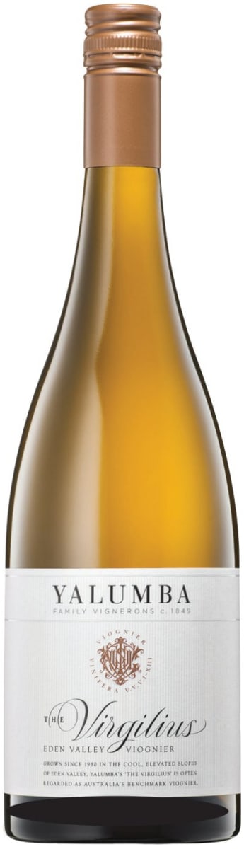 Yalumba The Virgilius Eden Valley Viognier 2016 Front Bottle Shot