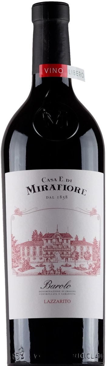 Mirafiore Barolo Lazzarito 2015 Front Bottle Shot