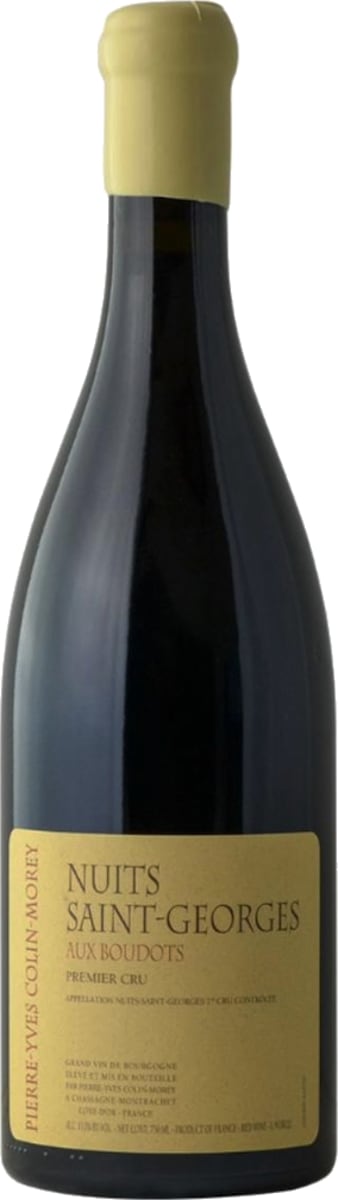 Pierre-Yves Colin-Morey Nuits-St-Georges Les Boudots Premier Cru 2022 Front Bottle Shot