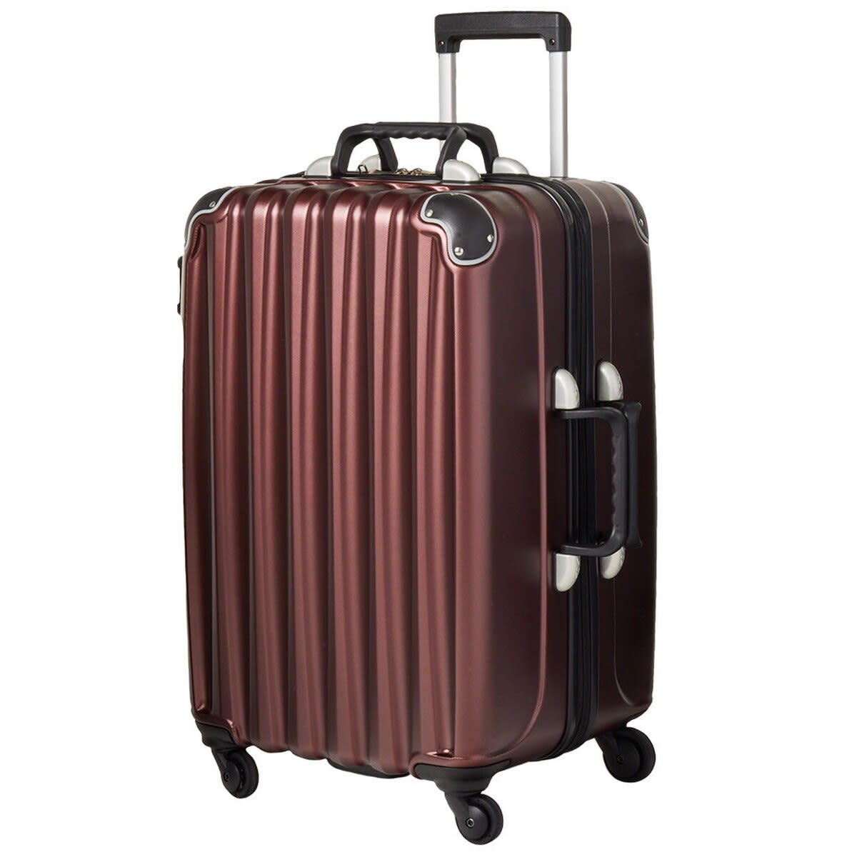 wine.com VinGardeValise 12-Bottle Burgundy Wine Travel Suitcase Gift Product Image