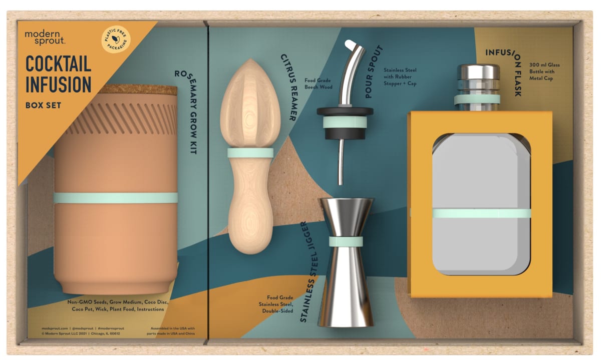 wine.com Modern Sprouts Gift Bundle – Cocktail Infusion Gift Product Image