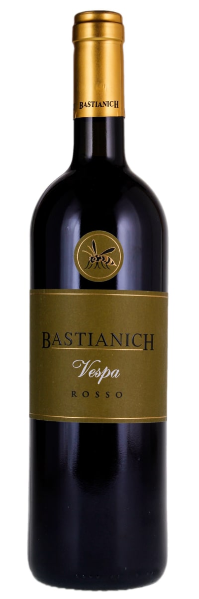 Bastianich Vespa Rosso 2015 Front Bottle Shot