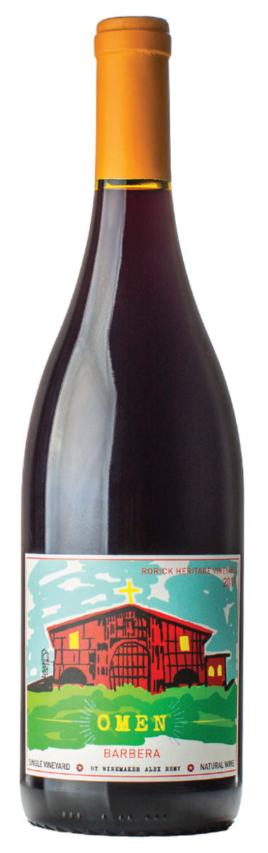 Omen Rorick Heritage Vineyard Barbera 2019 Front Bottle Shot