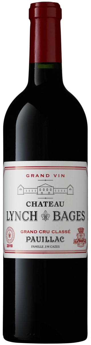 Chateau Lynch-Bages 2018 Front Bottle Shot