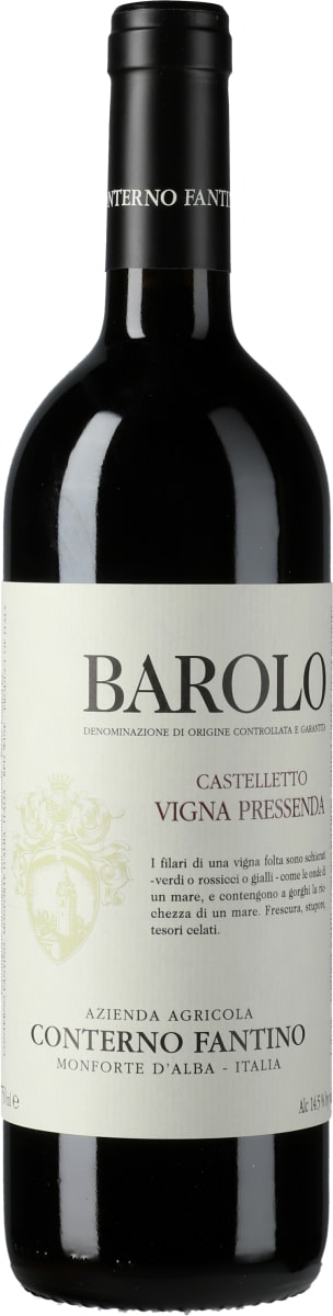 Conterno Fantino Barolo Vigna Pressenda 2020 Front Bottle Shot